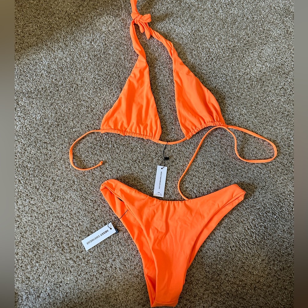 Orange Nessy Swimsuit